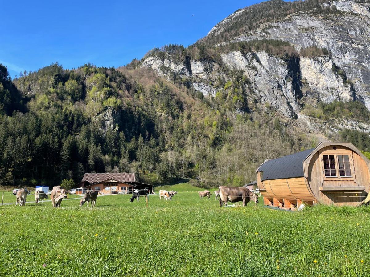 Schlafen Im Fass - Schlaffass - Abenteuer - Romantik - Haslifass Innertkirchen Exterior photo